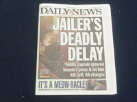 2021 APRIL 27 NEW YORK DAILY NEWS NEWSPAPER - JAILER'S DEADLY DELAY