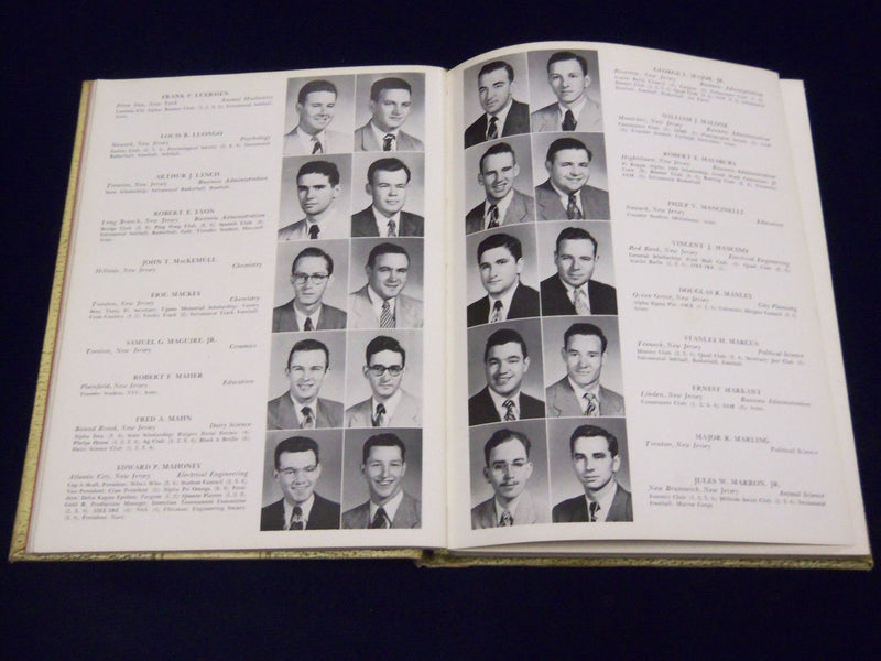 1951 SCARLET LETTER RUTGERS UNIVERSITY YEARBOOK - NEW BRUNSWICK NJ - YB 789