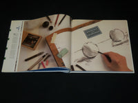 1995 PRACTICAL DRAWING AND SKETCHING HARDCOVER BOOK BY GERALD WOODS - I 1922