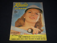 1940 JUNE RADIO AND TELEVISION MIRROR MAGAZINE - LANA TURNER COVER - E 12492