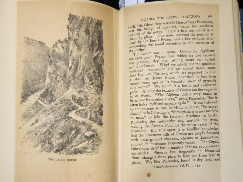 1929 HELLAS REVISITED HARDCOVER BOOK BY W. MACNEILE DIXON - KD 9388
