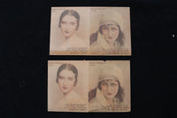 1927-1928 MISS FRANCE - LA CREME SIAMOISE - ADVERTISEMENT - LOT OF 2 - K 3077