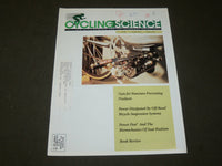 1990-1995 CYCLING SCIENCE MAGAZINE LOT OF 7 ISSUES - O 3252