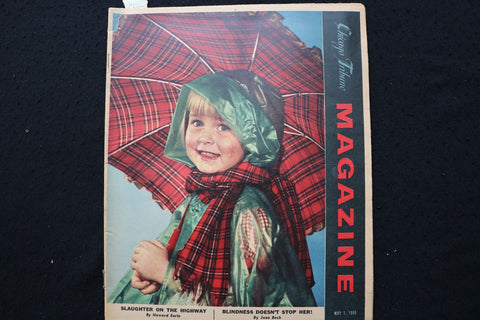 1955 MAY 1 CHICAGO SUNDAY TRIBUNE MAGAZINE - D. ARNAZ & J. COLLINS - E 26349