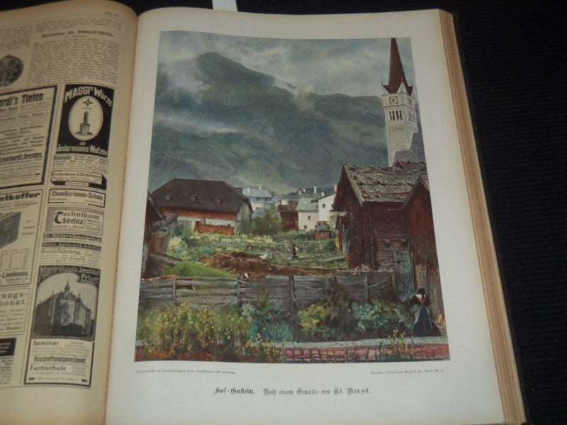 1907 FUR ALLE WELT ILLUSTRIERTE ZEITSCHRIFT GERMAN MAGAZINE VOLUME - Z 190