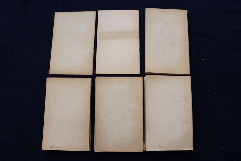 1910 NATIONAL MONETARY COMMISSION SENATE PUBLICATIONS - LOT OF 6 - O 3402