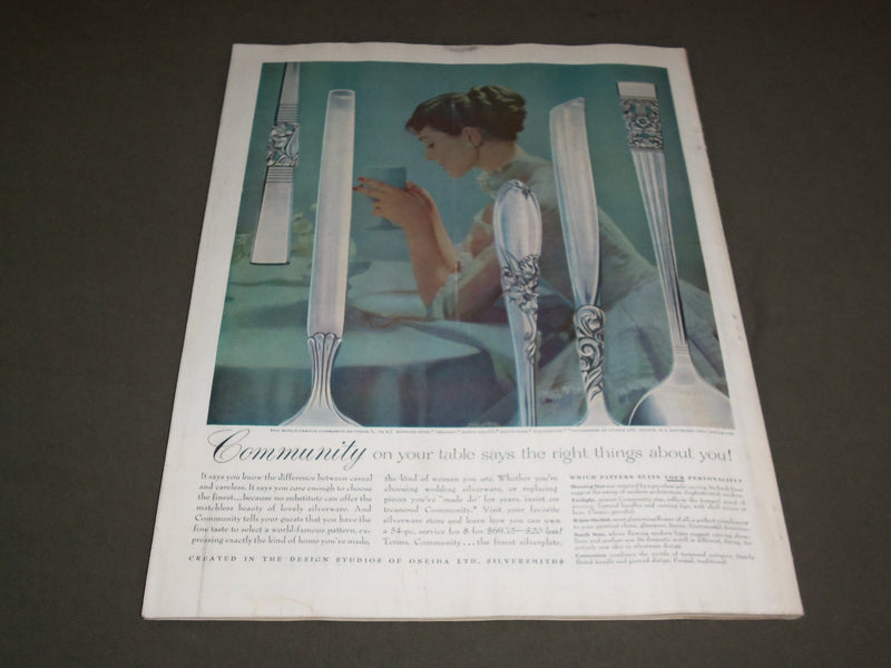 1956 APRIL WOMAN'S HOME COMPANION MAGAZINE-IMPERIAL WOMAN BY PEARL BUCK -SP 7109