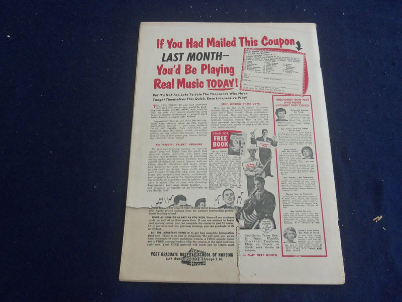 1957 APRIL HIT PARADER MAGAZINE - TERESA BREWER COVER - ST 4628V