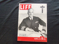 1942 NOVEMBER 2 LIFE MAGAZINE - CAPTAIN WILLIAM MCGUIRE - L 311