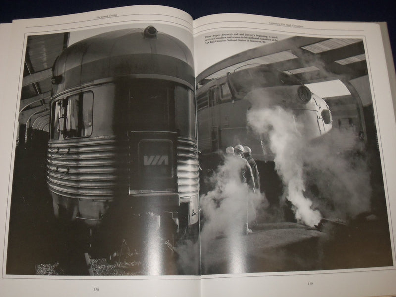 1990 THE GREAT TRAINS LUXURY RAIL JOURNEYS BOOK BY TIMOTHY WHEATON - KD 2814