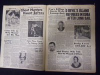 1938 FEB 20 NEW YORK SUNDAY MIRROR- POLICE CRACKDOWN ON INSANE KILLERS - NP 2255