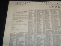 1926 LARGE MAP OF THE CITY OF BOSTON - APPROX. 32
