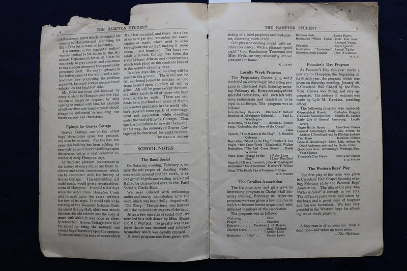 1918 MARCH 1 THE HAMPTON STUDENT MAGAZINE - VIRGINIA - K 787