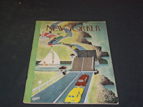 1947 AUGUST 23 THE NEW YORKER MAGAZINE - ILLUSTRATED COVER - NY 277