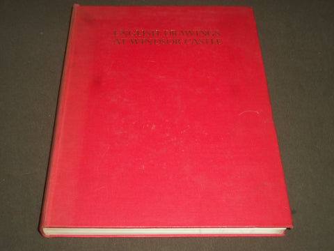 1950 ENGLISH DRAWINGS AT WINDSOR CASTLE BY A. P. OPPE HARDCOVER BOOK - KD 3885