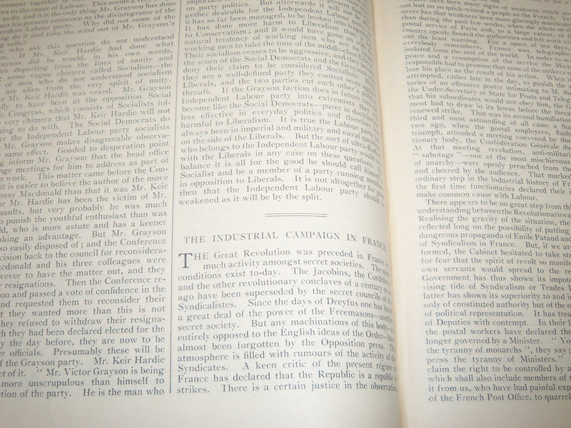 1909 SATURDAY REVIEW 2 BOUND VOLUMES - COMPLETE YR- PUBLISHED IN LONDON - R 1093