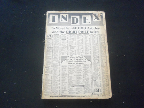 1932 SPRING AND SUMMER MONTGOMERY WARD CATALOG - CHICAGO, ILLINOIS - R 93G