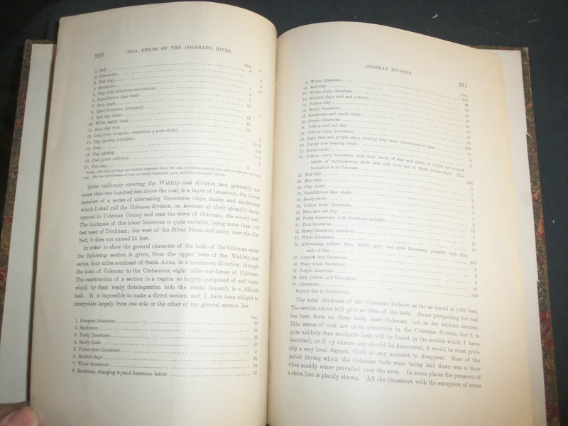 1890 A PRELIMINARY REPORT ON THE COAL FIELDS OF THE COLORADO RIVER - J 4886