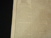 1851 APRIL 26 BOSTON MUSEUM NEWSPAPER - HOUSE OF SEVEN GABLES -M. NOAH - NP 9026