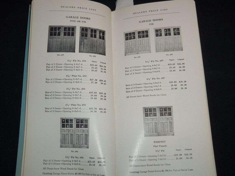 1937 COMMERCIAL SASH & DOOR CO. CATALOG - PITTSBURGH, PA - J 9121