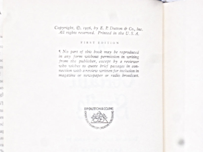 1956 A CERTAIN SMILE HARDCOVER BOOK BY FRANCOISE SAGAN - KD 8681