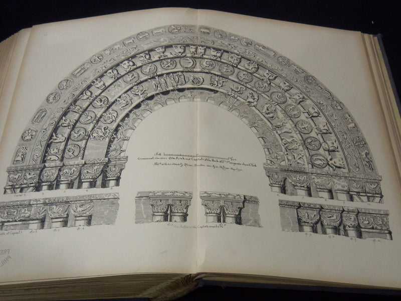 1887 SPECIMENS OF ANCIENT SCULPTURE & PAINTING IN ENGLAND LARGE FOLIO - Z 265