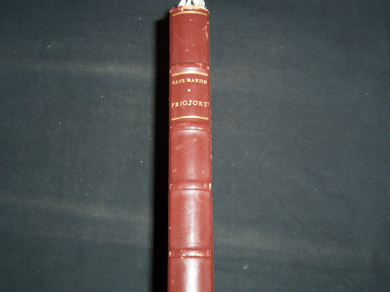 1955 FRIGJORT HARDCOVER BOOK BY HANS MARTIN - KD 5980O