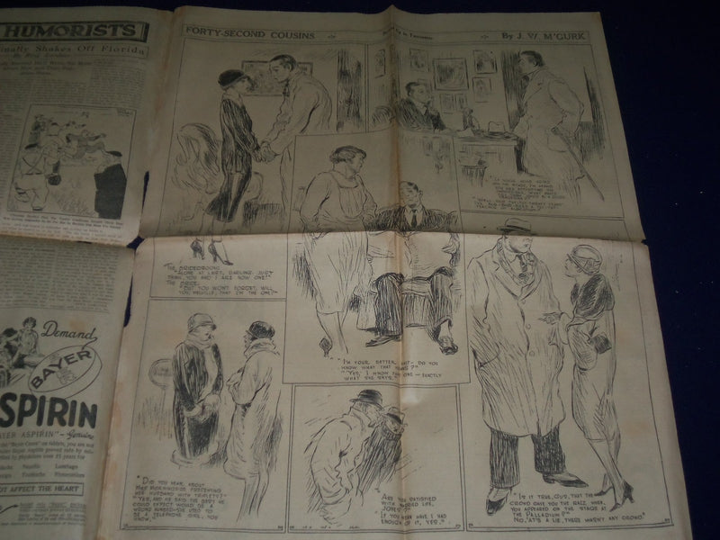 1926 MARCH 14 SAN ANTONIO SUNDAY LIGHT EDITORIAL SECTION- 29 PRESIDENTS- NP 972X
