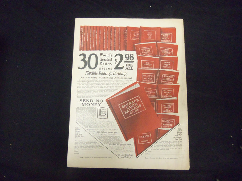1921 APRIL 2 LESLIE'S WEEKLY MAGAZINE - BETWEEN TWO FIRES - ST 2329