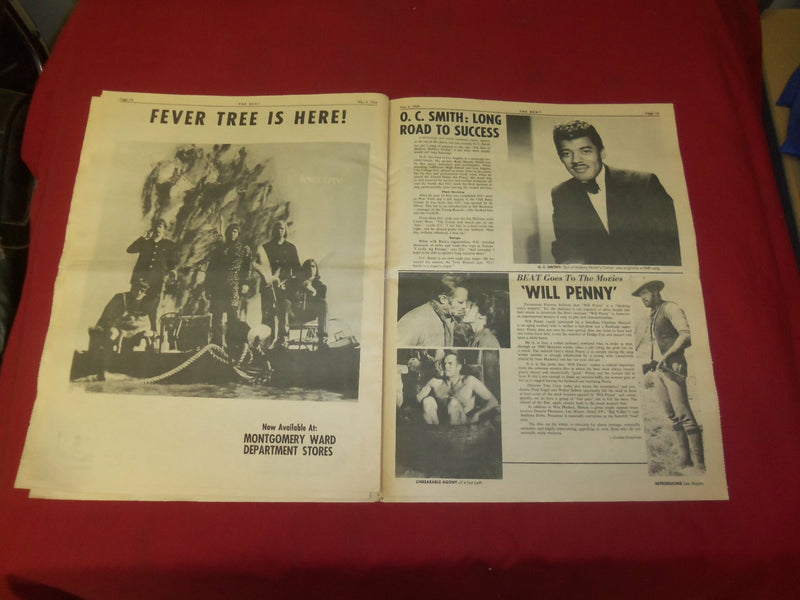 1968 MAY 4 THE BEAT NEWSPAPER -RASCALS-SIMON & GARFUNKEL-PHOTOS/ARTICLES-NP 3930