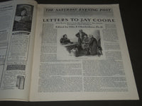 1907 MARCH 9 THE SATURDAY EVENING POST MAGAZINE - ILLUSTRATED COVER- SP 1002