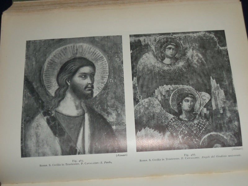 1953 L' ARTE MEDIOEVALE VOLUME BY EMILIO LAVAGNINO - ITALIAN - ILLUS. - KD 2193
