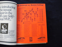 19895 NOVEMBER 18 FOOTBALL PROGRAM - SYRACUSE UNIV VS BOSTON COLLEGE - SP 3624R