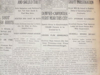 1920 NOVEMBER 8 NEW YORK TIMES- DEMPSEY-CARPENTIER FIGHT NEAR THIS CITY- NT 8448