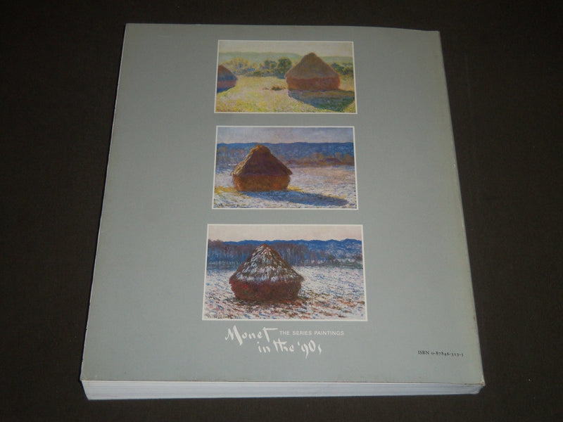 1990 MONET IN THE 90'S BY PAUL HAYES TUCKER SOFTCOVER BOOK - I 962