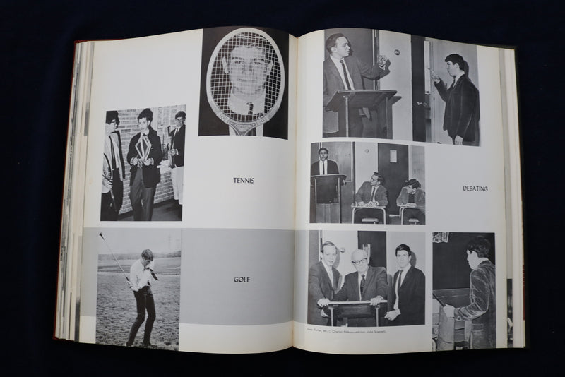 1967 POLYMNIAN NEW ACADEMY SCHOOL YEARBOOK - NEWARK, NEW JERSEY - YB 3445