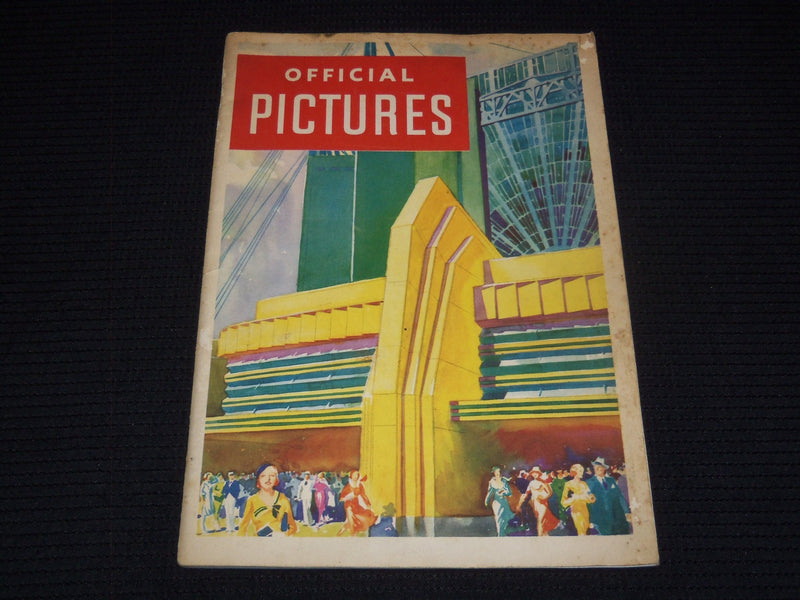1933 A CENTURY OF PROGRESS OFFICIAL PICTURES BOOK - SOFTCOVER - J 7333
