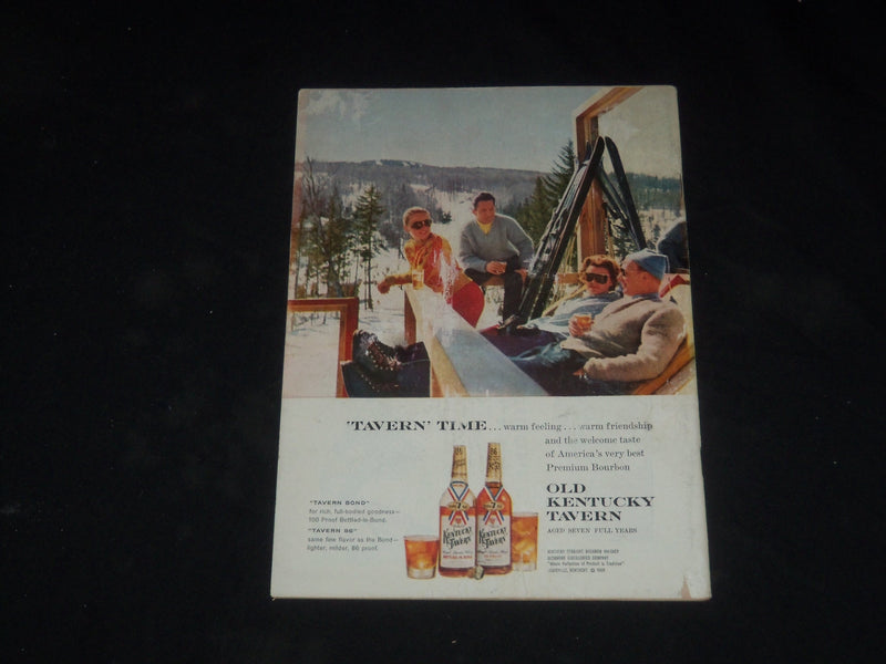 1960 JANUARY 18 SPORTS ILLUSTRATED MAGAZINE - ART WALL - SP 8955