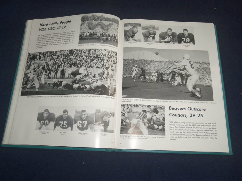 1958 CHINOOK WASHINGTON STATE COLLEGE YEARBOOK - PULLMAN, WASHINGTON - YB 2344