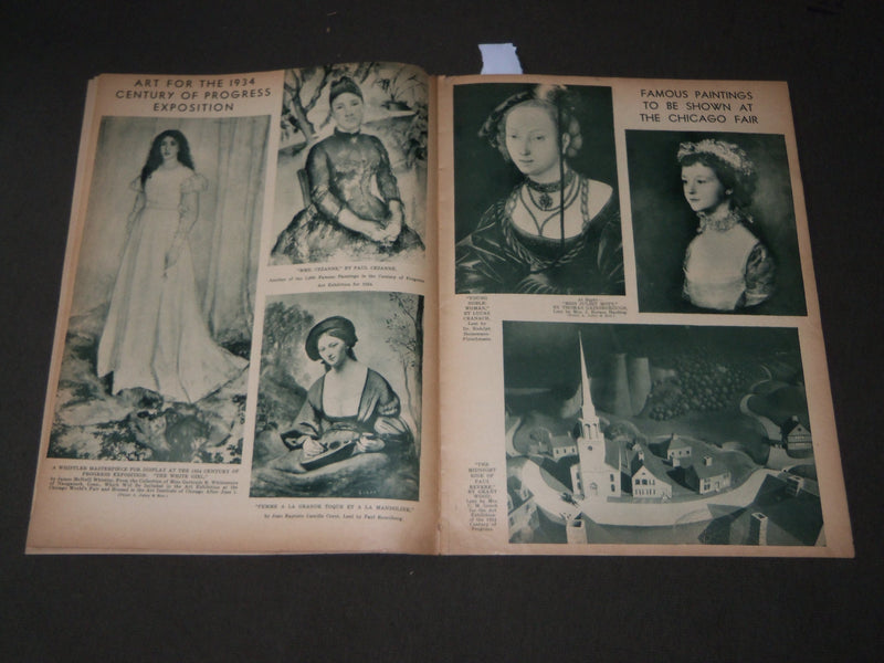 1934 MAY 5 MID-WEEK PICTORIAL MAGAZINE SECTION - FRANCIS DRAKE - J 3205