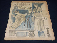 1907 THE BOSTON HERALD SUNDAY WOMAN'S MAGAZINE SECTIONS LOT OF 8 - UP 95