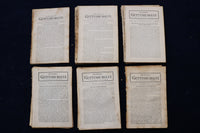 1901-1906 THE WEEKLY GETTYSBURGIAN - LOT OF 46 - BASEBALL - O 3403