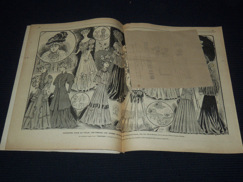 1906 LA VRAIE MODE FRENCH FASHION MAGAZINE LOT OF 22 ISSUES - O 3442G