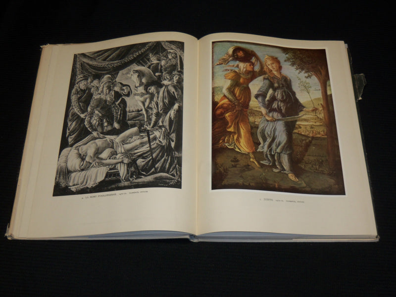 1949 SANDRO BOTTICELLI PAR LIONELLO VENTURI HARDCOVER BOOK - R 713S