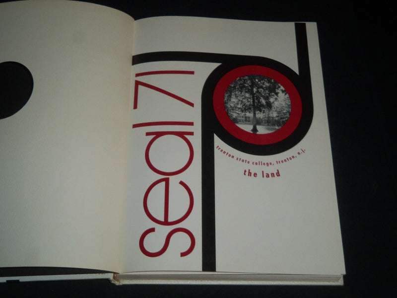 1971 SEAL THE LAND TRENTON STATE COLLEGE YEARBOOK - NEW JERSEY - PHOTOS- YB 1705