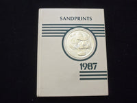 1987 SANDPRINTS CARL SANDBURG MIDDLE SCHOOL YEARBOOK - OLD BRIDGE, NJ - YB 3184
