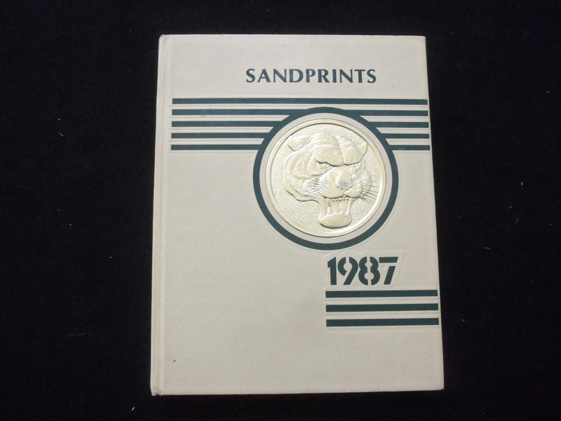 1987 SANDPRINTS CARL SANDBURG MIDDLE SCHOOL YEARBOOK - OLD BRIDGE, NJ - YB 3184