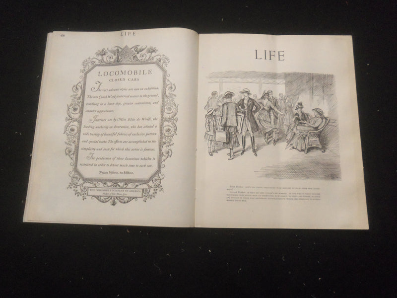 1916 SEPTEMBER 21 LIFE MAGAZINE - THE PATRON SAINT - L 763Y