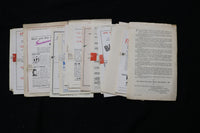 1947-1949 LONDON THEATRE PROGRAMS - LOT OF 22 - K 1822