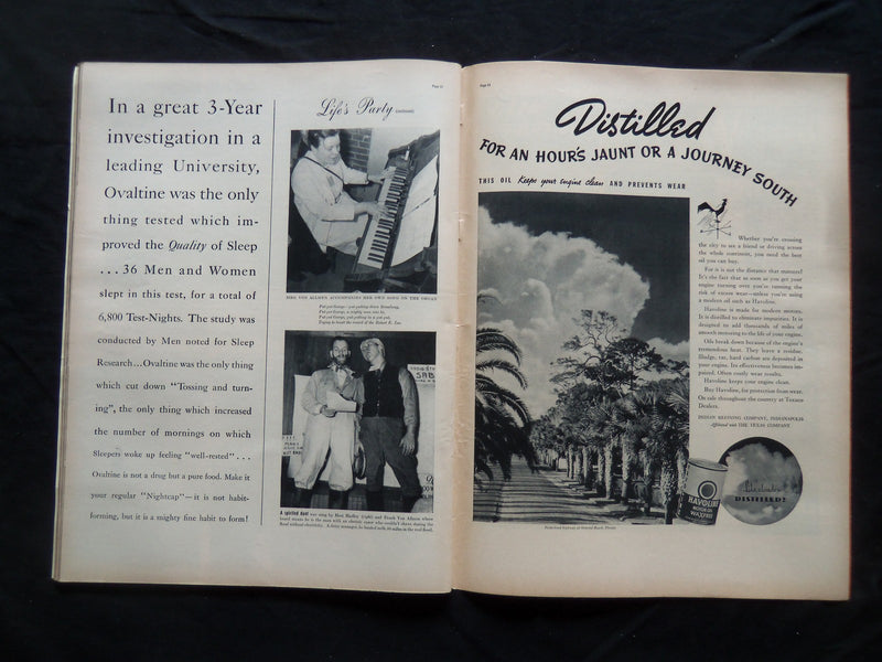 1938 FEBRUARY 21 LIFE MAGAZINE - CARL SANDBURG SINGS AMERICA - L 66